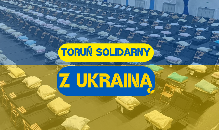 Toruń solidarny z Ukrainą 