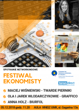 Festiwal Ekonomisty plakat